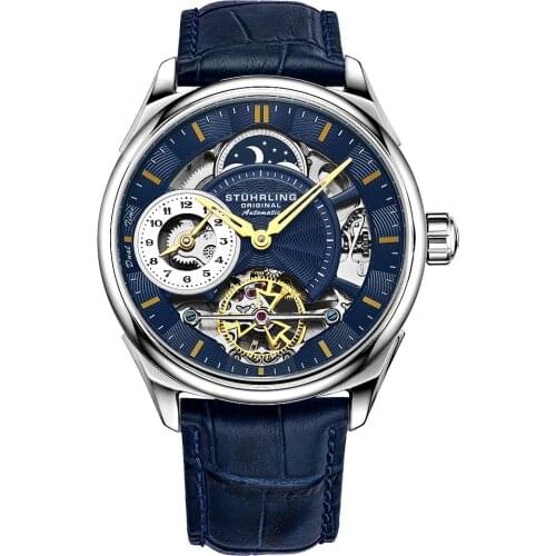 943A.02 Stührling 42mm Automatic Mens Wristwatch