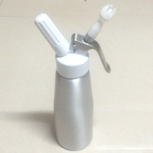 Free Shipping Supreme Quality 500ML Artisan Whipped Cream Dispenser, Cream Whipper with Decorating Nozzles (00230)