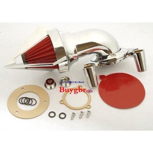 For for Tarley Davidson XL 1991-2006 models sportstar Motorcycle Air Cleaner Kits Reveal red cone Buygbr