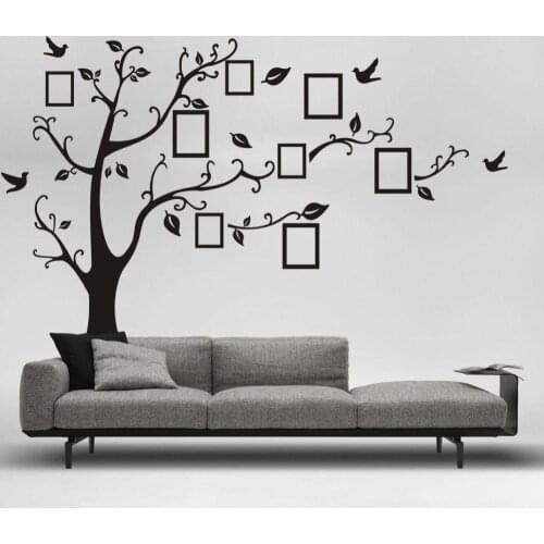 Hot Sale 50*70cm Large Photo Tree Wall StickersHome Decor Living Room Bedroom DIY 3d Wall Art Decals Family Frame Murals Decor