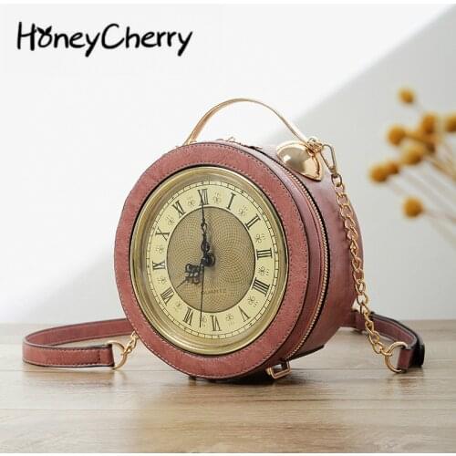 HoneyCherry Women's Round Bags