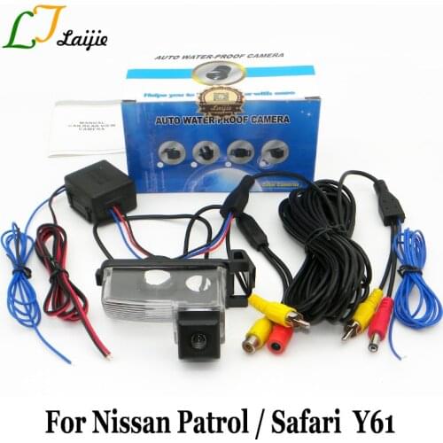 For Nissan Patrol Safari Y61 1997~2010 / HD CCD Auto Reverse parking Camera / With Power Relay Car Rear View Camera