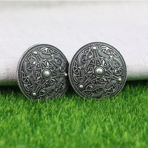 Langhong 1pcs Nordic Vikings Amulet Sweden Scandinavian Dragon Brooches Viking brosch jewelry Talisman