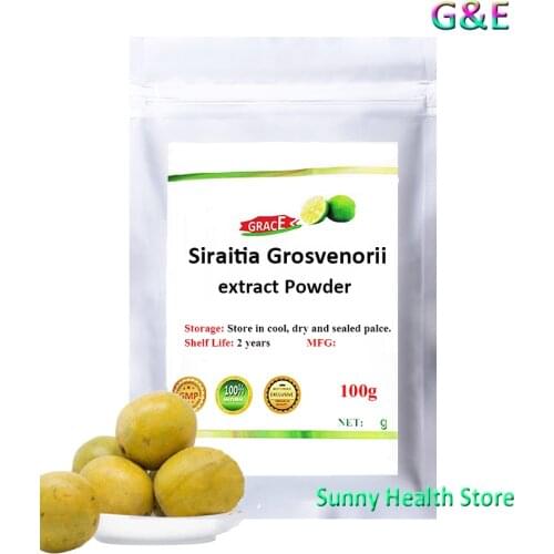 Momordica Grosvenori Swingle Extract Lructus momordicae,luo han guo,Siraitia grosvenorii,Momordica grosvenori Free Shipping