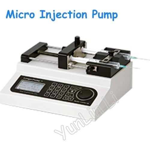Desktop Laboratory Micro Injection Pump Integrated Perfusion/ Extraction Type Double Channel Injection Pump LSP02-1B