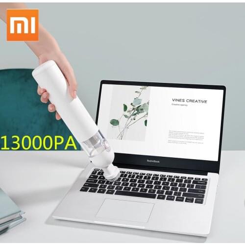 Xiaomi Mijia Handheld Vacuum Cleaner Portable Handy Car Vacuum Cleaner 120W 13000Pa Super Strong Suction Vacuum For Home&Car