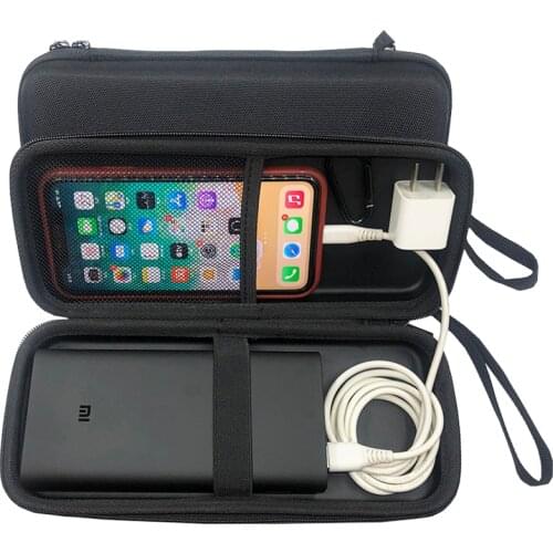 Newest Hard EVA Case for Xiaomi Power Bank 3 Pro 20000mAh Mobile Powerh Charger Travel Bag Storage Pack Box Cover Zipper Pouch