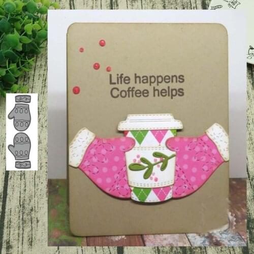 Winter gloves METAL CUTTING DIES Stencil Scrapbooking Photo Album Card Paper Embossing Craft DIY