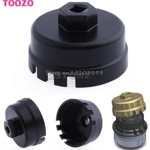 14 Flutes Universal Oil Filter Socket Housing Tool Remover Cup Wrench For Toyota G08 Whosale&DropShip
