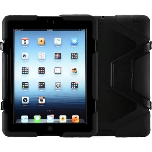 Tablet Case For iPad Mini 123 EVA Heavy Duty Shockproof Hybrid Rubber Rugged Hard Protective Skin Cover Case