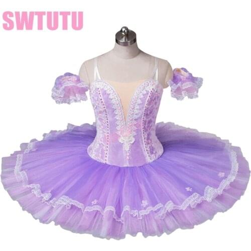 Purple ballet tutus for teens,purple professional ballet tutu,ballet cotumes for sale,swan lake ballet costumes BT8964