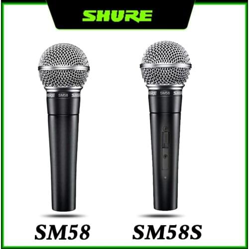 Microphone Shure SM58/SM58S Wired Professional Vocal Cardioid Dynamic Micro for Karaoke KTV Stage Performance