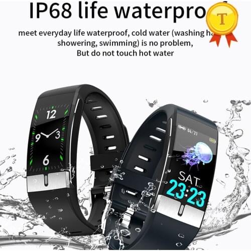2020 newest Smart Watch Men Women with Body Temperature monitoring swimming ECG Fitness smart Band Heart Rate Call Reminder