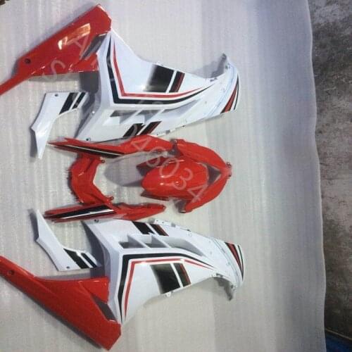 Motorcycle Fairing Zx300r 14 15 Motorcycle Fairing ZX EX 300 EX300 Ninja 2013 2013 - 2015 red white Fairing EX 300 13 15