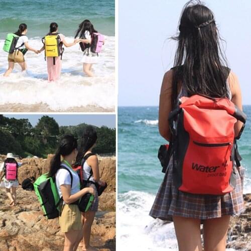 25L Waterproof Dry Backpack Rucksack Kayak Canoe Boat Surfing Bag for Swimming Snorkeling Diving Kayaking Boating Canoeing