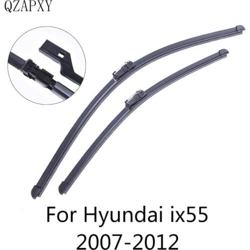 QZAPXY Wipers Blade For Hyundai ix55 from 2007 2008 2009 2010 2011 2012 Windscreen wiper Wholesale Car Accessories