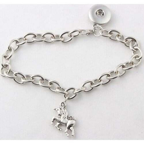 Vintage Silver Unicorn Maple Leaf little Mermaid Rudder Deer Motorcycle Snowflake Charms Bracelet Bangle For Women new Jewelry