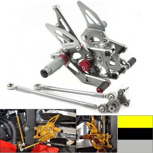 Rear Set Rearsets Foot Peg Rest Footpeg Brake Shift Lever Pedal GP Shifting For HONDA CBR 600RR 07-08 2007 2008