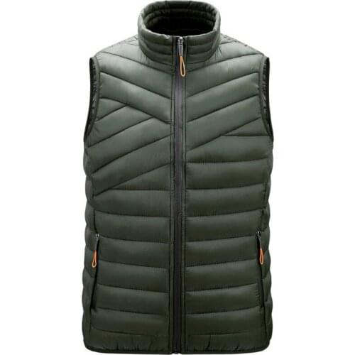 Men Polyester Vest Male Spring Autumn Winter Lightweight Jacket Windproof Motorcycle Waistcoats Military For Boy