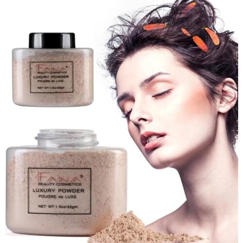 Natural Face Makeup Long Lasting Loose Powder Oil Control Waterproof Mineral Fixed Makeup