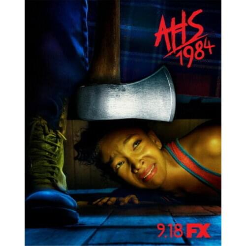 AHS 1984 Season 9 Horror TV Art print Silk poster Home Wall Decor