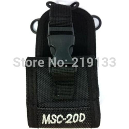 Stout Walkie Talkie Case Stout Nylon Canvas MSC-20D Multi-function Nylon Case Bag for Baofeng tyt Two-way Radio wln kd-c1