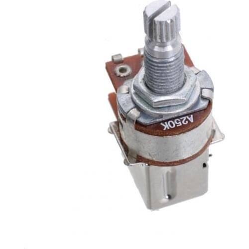 Electronic Potentiometer Anti-rust Guitar Accessories Metal Guitar Bounce Pull Through Cut Switch for Bass Anti-rust Guitar