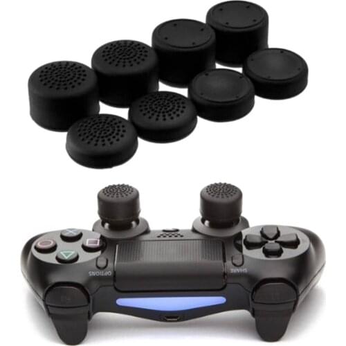 For PS4/Xbox 360/PS3/Xbox Controller Protective Caps 8pcs Thumb Stick Grips Cover Lightweight Game Playing Elements Dust-Proof