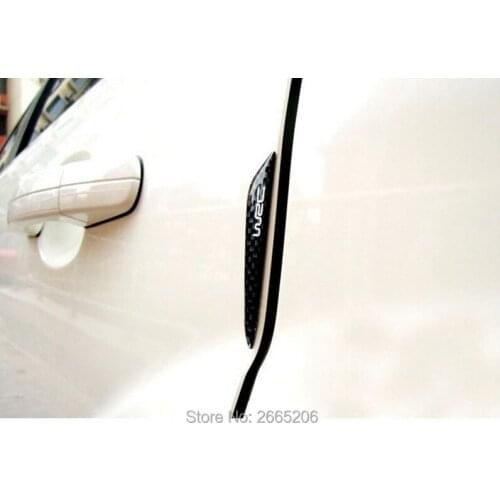 Car Sticker Door Protector Edge Guards Stickers For Car Carbon Fiber for Skoda Yeti Octavia 2 Superb 2 Fabia rapid accessories