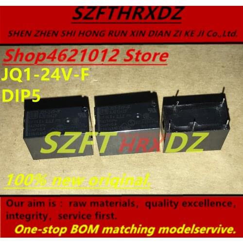 SZFTHRXDZ 100% new original (10PCS) JQ1-24V-F DIP5