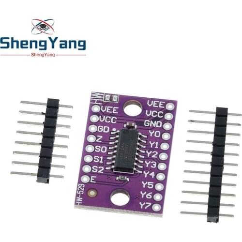 74HC4051 CD4051 single 8-channel digitally controlled electronic switch Multiplexers For Ardunio