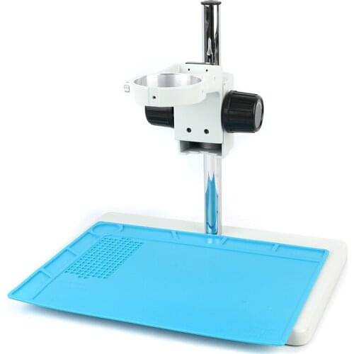 Adjustable Focusing Microscope Stand Holder 76mm Big Size Heavy Duty Adjustable Boom For Lab Industrial Stereo Microscope Camera