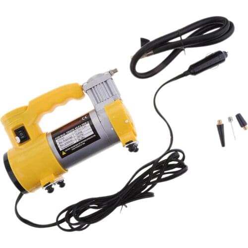 Portable 12V Car Electric Air Compressor Tire Inflator Pump 150 PSI w/ Gauge
