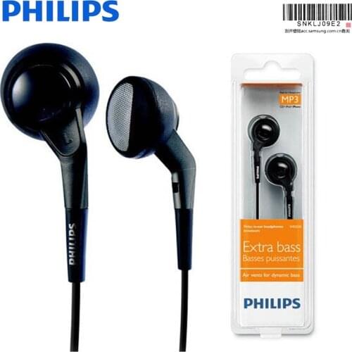 Philips SHE2550 Wired Earphone Support Game MP3 Laptop with 3.5mm Line Style for Samsung Xiaomi Huawei Official Verification