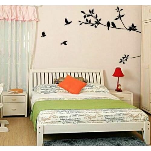 Family Tree Bird DIY Decal Paper Art Wall Sticker Home Nursery Room Decor