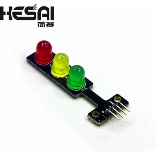 Mini 5V Traffic Light LED Display Module for Mini-Traffic Digital Signal Output Traffic Light Module for Arduno System Model