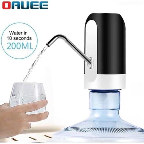 USB rechargeable mineral water pressure Pump Electric Water Dispenser Household Mineral Water Dispenser Automatic Water Pump