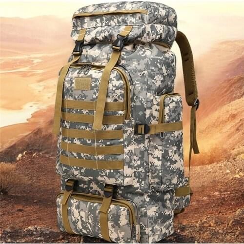 High Capacity Mountainer Military Rucksacks Large Capacity Outdoor Bag Tactical Backpack Sports Camping Hiking Trekking Bags