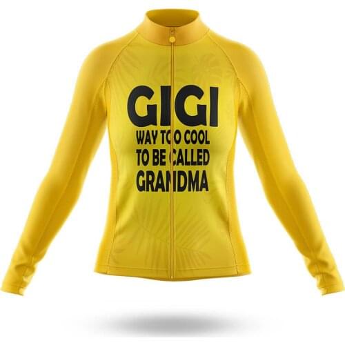 2021GIGI Women Kit4591 Jersey Long Sleeve Cycling Clothing Race Road Bike Shirts Bicycle Tops MTB Uniform Maillot