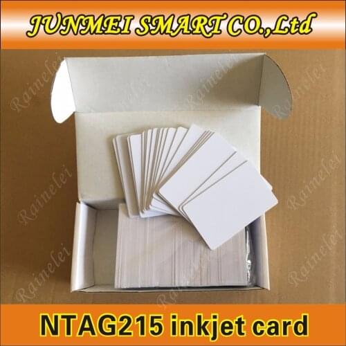 1000pcs Inkjet Printable blank PVC RFID TAG215 NFC cards for Espon printer, Canon printer