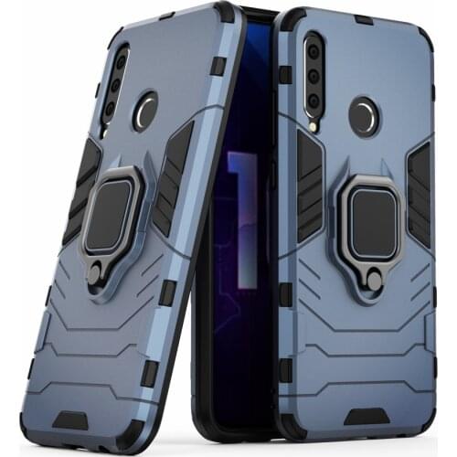 For Huawei Honor 10i Case For Honor 10 Lite Shockproof Ring Stand Bumper Silicone + PC Cover For Honor10i 10 i Honor 10lite Capa