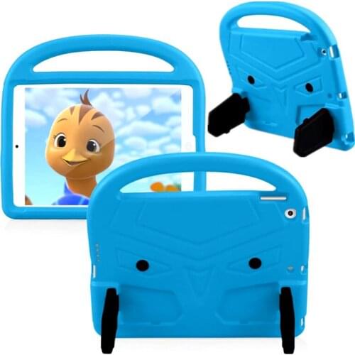 Kids Case for iPad 10.2 7th Generation Children Safe EVA Foam Shockproof Cover for iPad Pro 10.5 Air 3 10.5 Tablet Stand Cases
