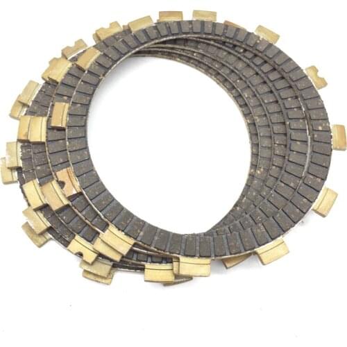 Motorcycle Clutch Disc Plates for Suzuki Haojue GN125 GN125H GN125F GS125 5pcs Engine Transmission Parts
