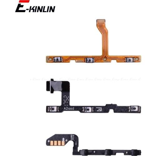 Mute Switch Power Key Ribbon For Motorola Moto One G7 Power G6 G5S G5 E5 Plus P30 Play ON OFF Volume Button Control Flex Cable