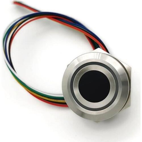 HOT-Fingerprint Identification Module,R503-S Circular Capacitive Built-in Algorithm Chip,for Fingerprint Identification