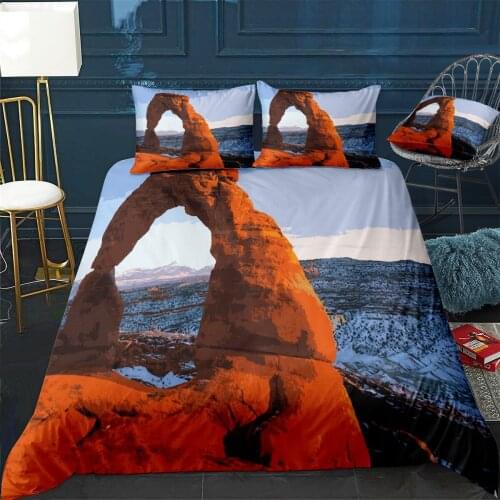 Arches National Park Utah Quilt Cover Pillowcase 3Piece Comforter Bedding Set With Pillow Case Single Double Duvet Cover