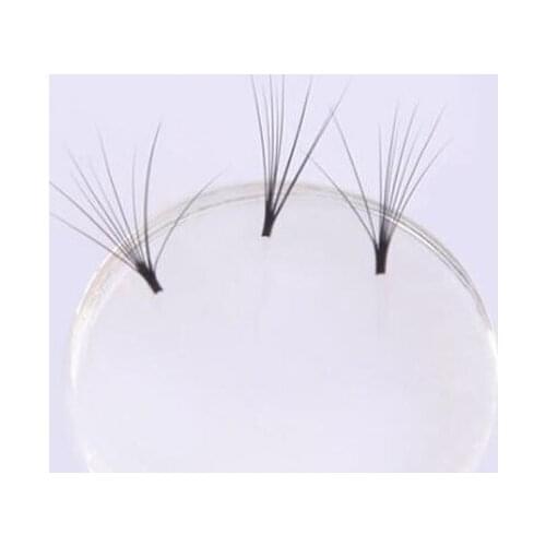 5pcs Silicone Fan Eyelash Stand Holder Transparent Round Eyelashes Extension Pallet Easy Fan Lashes Pad Grafting Makeup Tool