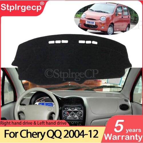 For Chery QQ A1 QQ3 QQ6 Sweet IQ MVM110 A1 Kimo Anti-Slip Mat Dashboard Cover Pad Sunshade Dashmat Carpet Accessories 2008 2010