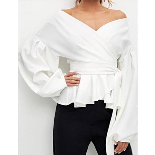 Qunque/群鹊 Womens Office Shirts