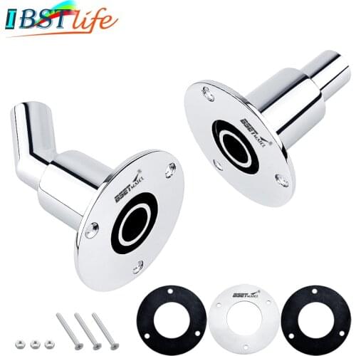 Stainless Steel 316 Thru Hull Exhaust Skin Fitting Tube Pipe Socket Hardware Part of Air Diesel Heater For Boat Marine Car Truck